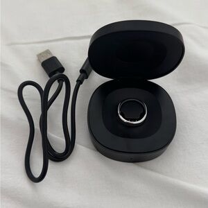 RingConn Gen 2 Smart Ring in Size 7, Silver - NO FLAWS, EXCELLENT CONDITION